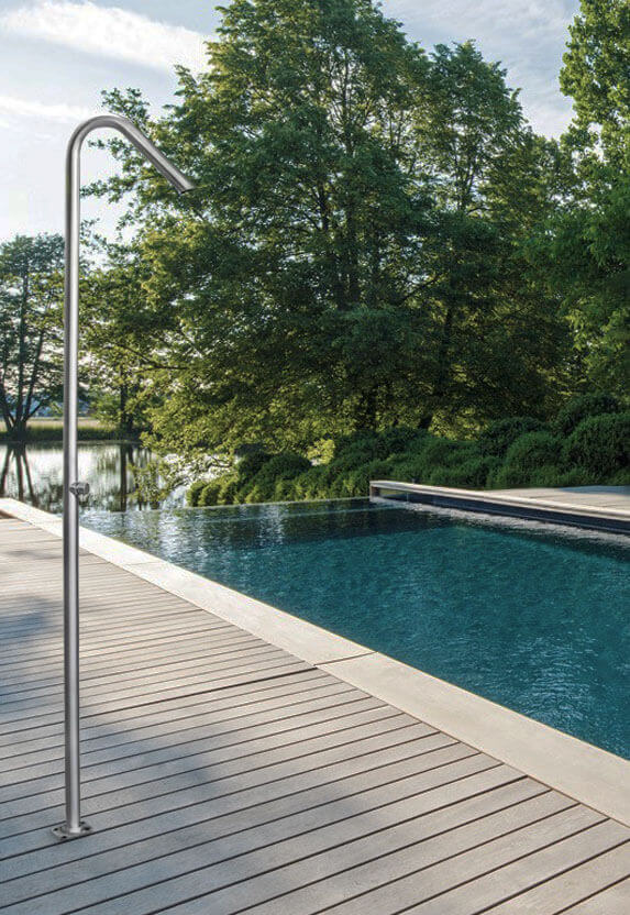 Außendusche Atlas COLD Ama Luxury Shower Panorama Pool