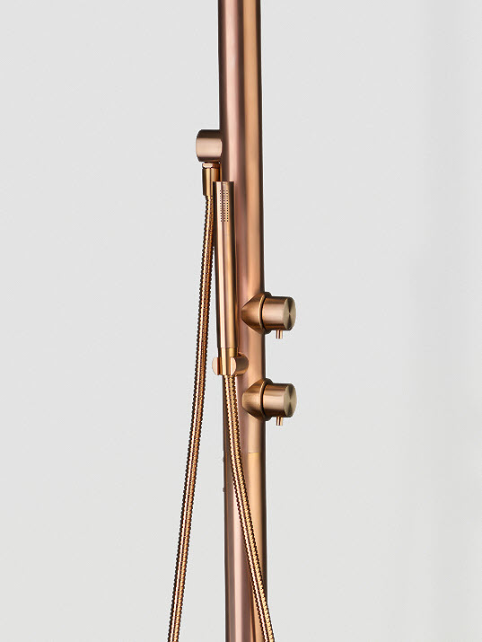 Außendusche Atena von AMA Luxury Shower Einhebelmischer mit Handbrause